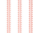 Thibaut AGAVE STRIPE Coral Wallpaper