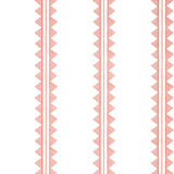Thibaut AGAVE STRIPE Coral Wallpaper