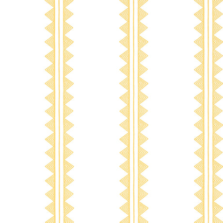 Thibaut AGAVE STRIPE Yellow Wallpaper