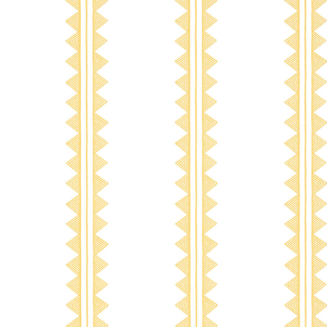 Thibaut AGAVE STRIPE Yellow Wallpaper