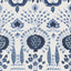 Thibaut MENDOZA SUZANI Blue and White Wallpaper