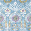 Thibaut Mendoza Suzani French Blue And Lavender Wallpaper