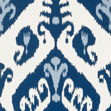 Thibaut Indies Ikat Navy Wallpaper