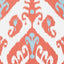 Thibaut Indies Ikat Coral Wallpaper