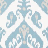 Thibaut INDIES IKAT French Blue Wallpaper
