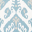 Thibaut INDIES IKAT French Blue Wallpaper