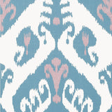 Thibaut INDIES IKAT Lavender and French Blue Wallpaper
