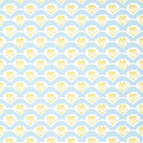 Thibaut Emily Yellow And Blue Wallpaper