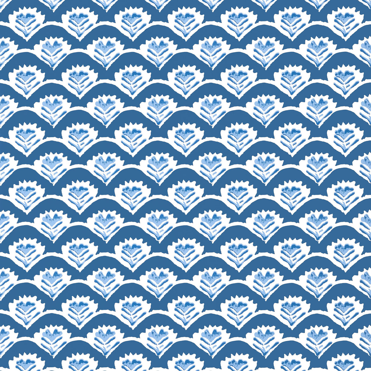 Thibaut Emily Navy Wallpaper