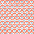 Thibaut Emily Coral And Blue Wallpaper