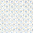 Thibaut EMILY Beige and Blue Wallpaper