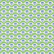 Thibaut EMILY Green and Blue Wallpaper
