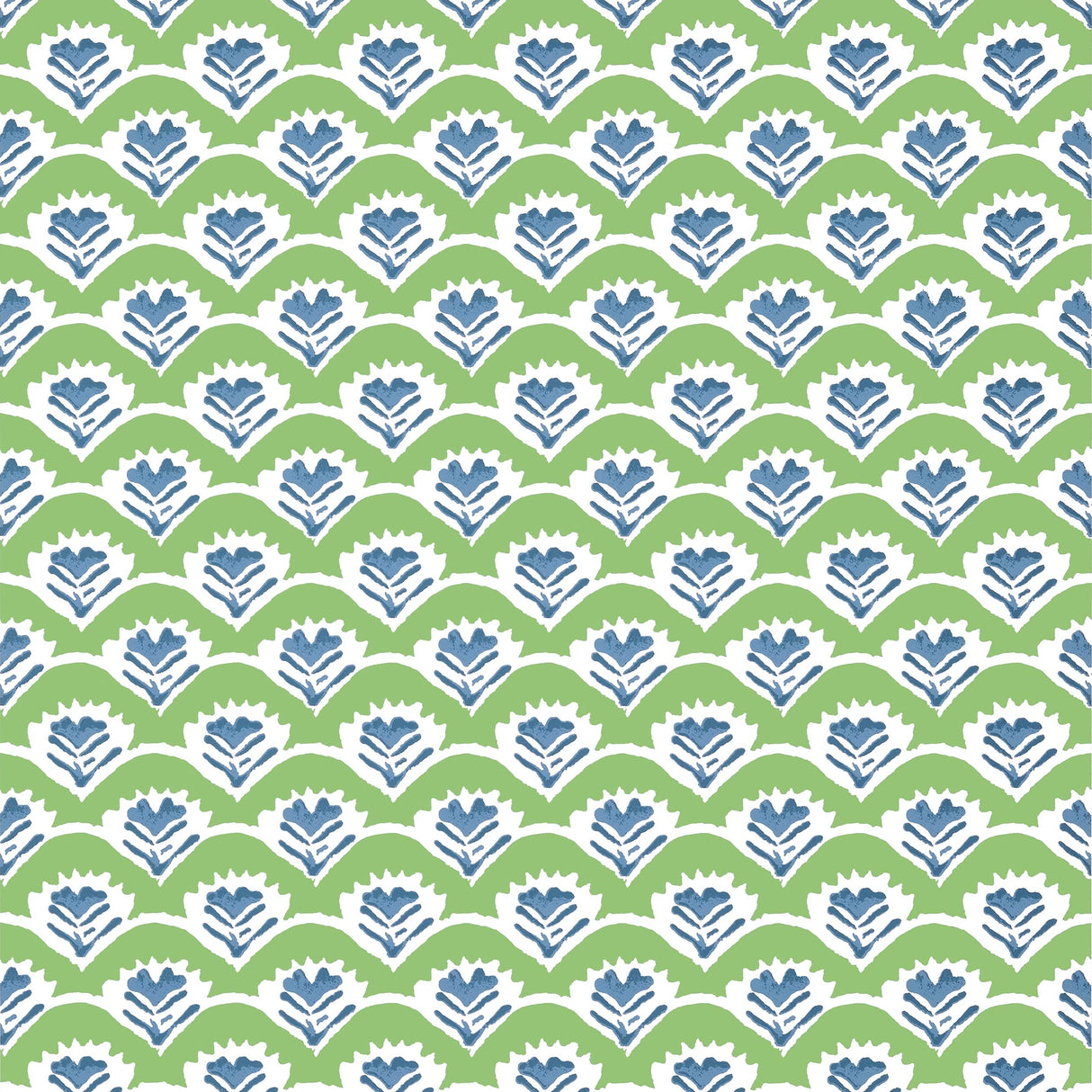 Thibaut Emily Green And Blue Wallpaper