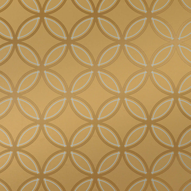 Thibaut Kirkos Metallic Gold Wallpaper