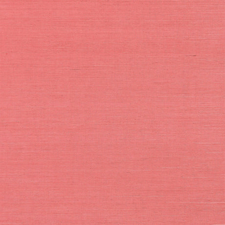 Thibaut SHANG EXTRA FINE SISAL Coral Wallpaper