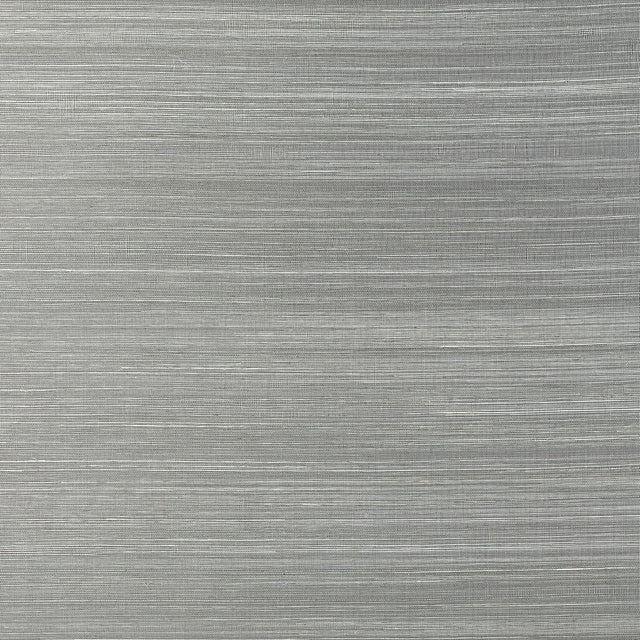Thibaut WINDWARD SISAL Steel Wallpaper