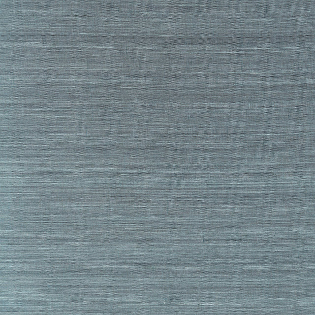 Thibaut WINDWARD SISAL Dusty Teal Wallpaper
