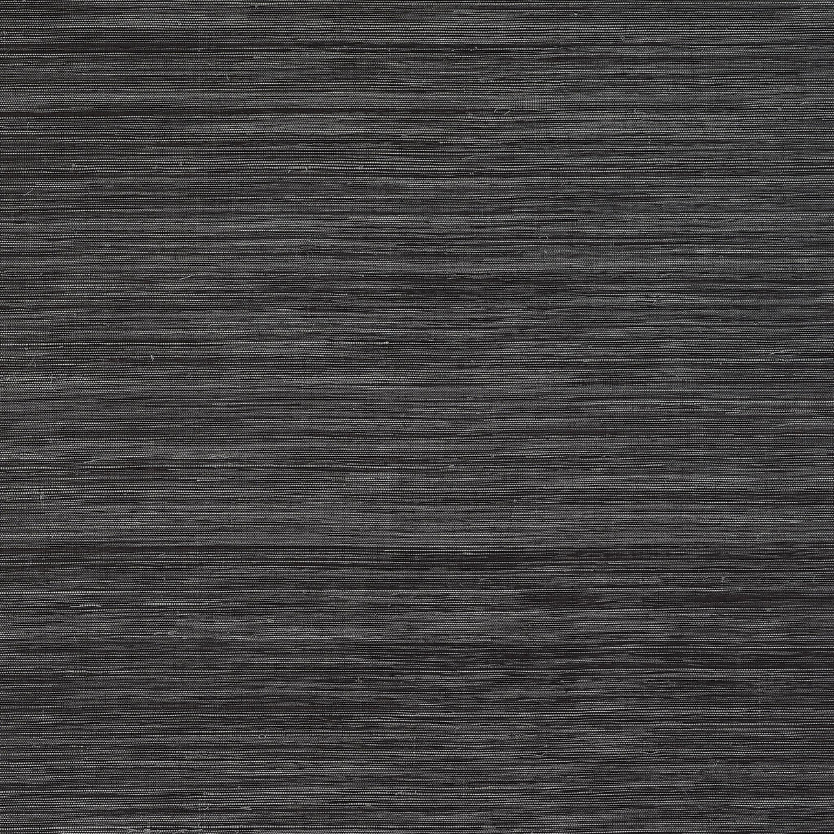 Thibaut WINDWARD SISAL Black Wallpaper