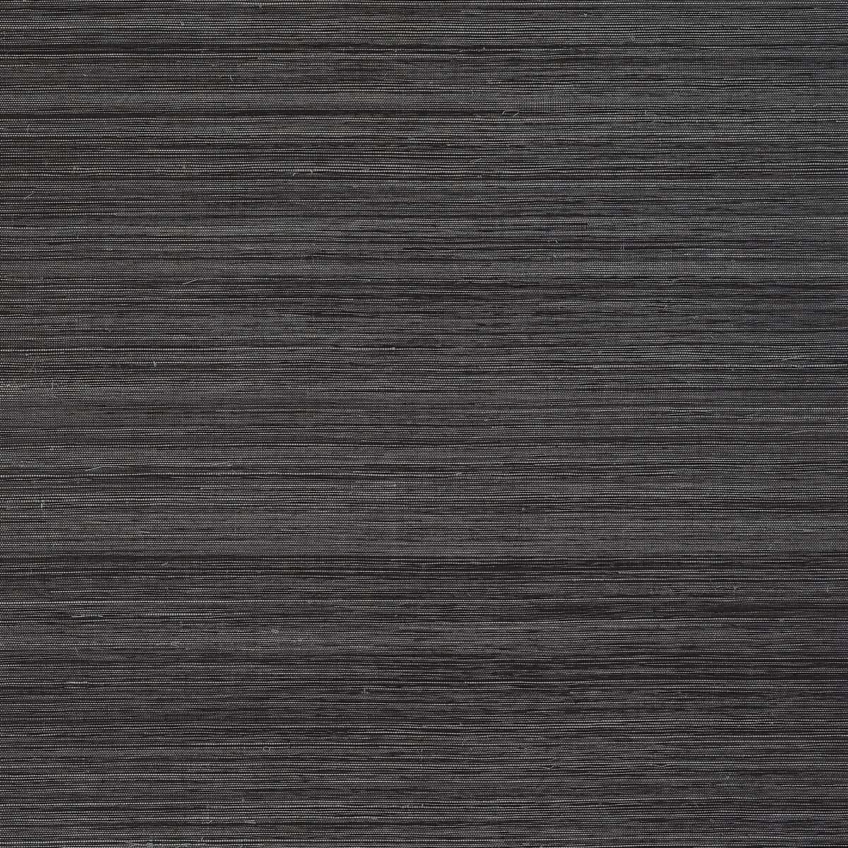 Thibaut Windward Sisal Black Wallpaper