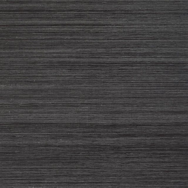 Thibaut Windward Sisal Black Wallpaper