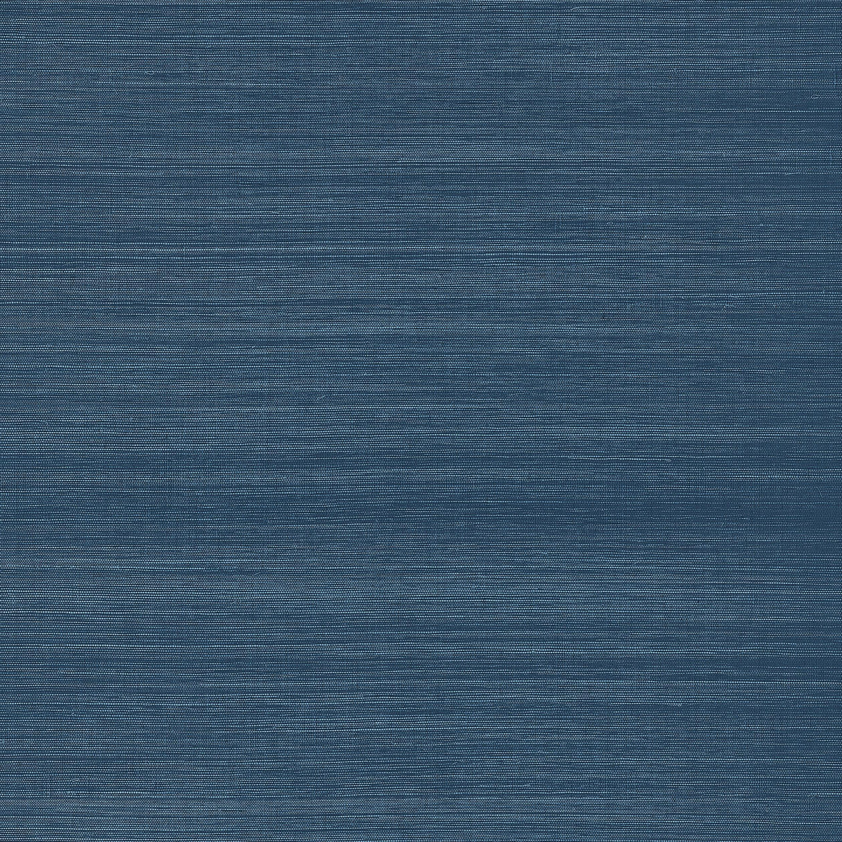 Thibaut Windward Sisal Navy Wallpaper