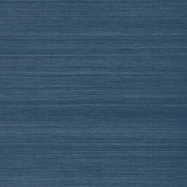 Thibaut Windward Sisal Navy Wallpaper