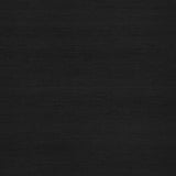 Thibaut SHANG EXTRA FINE SISAL Pitch Black Wallpaper