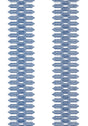 Thibaut NOLA STRIPE Navy Wallpaper