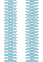 Thibaut NOLA STRIPE Aqua Wallpaper