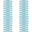 Thibaut Nola Stripe Aqua Wallpaper