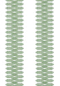 Thibaut NOLA STRIPE Green Wallpaper