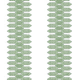Thibaut Nola Stripe Green Wallpaper