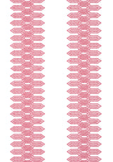 Thibaut NOLA STRIPE Pink Wallpaper