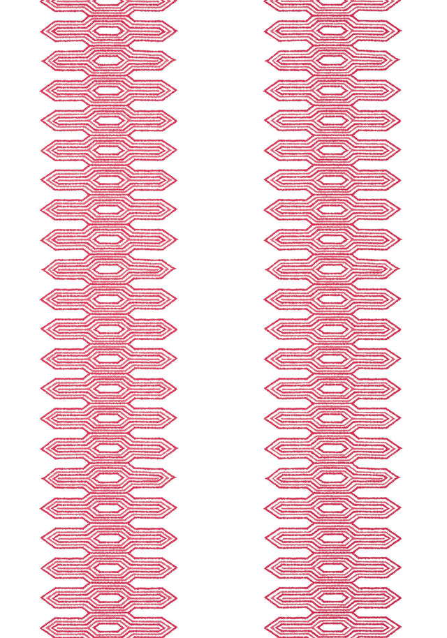 Thibaut NOLA STRIPE Pink Wallpaper