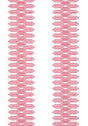 Thibaut NOLA STRIPE Pink Wallpaper