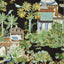 Thibaut Mystic Garden Black Wallpaper