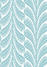 Thibaut GINGER Spa Blue Wallpaper
