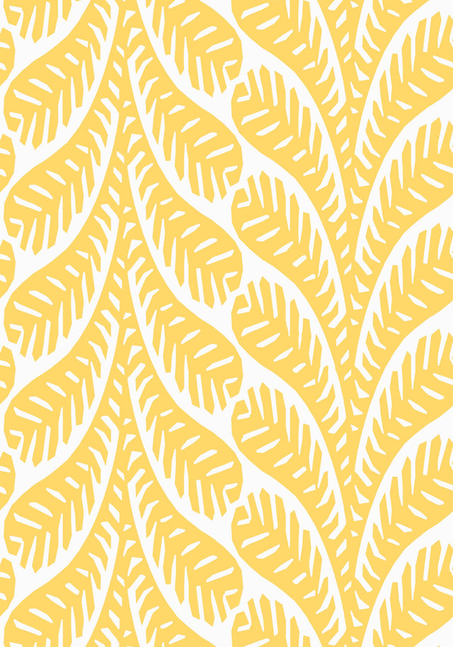 Thibaut GINGER Yellow Wallpaper