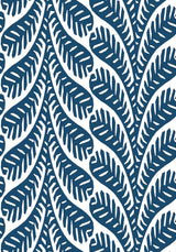 Thibaut GINGER Navy Wallpaper