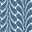 Thibaut Ginger Navy Wallpaper