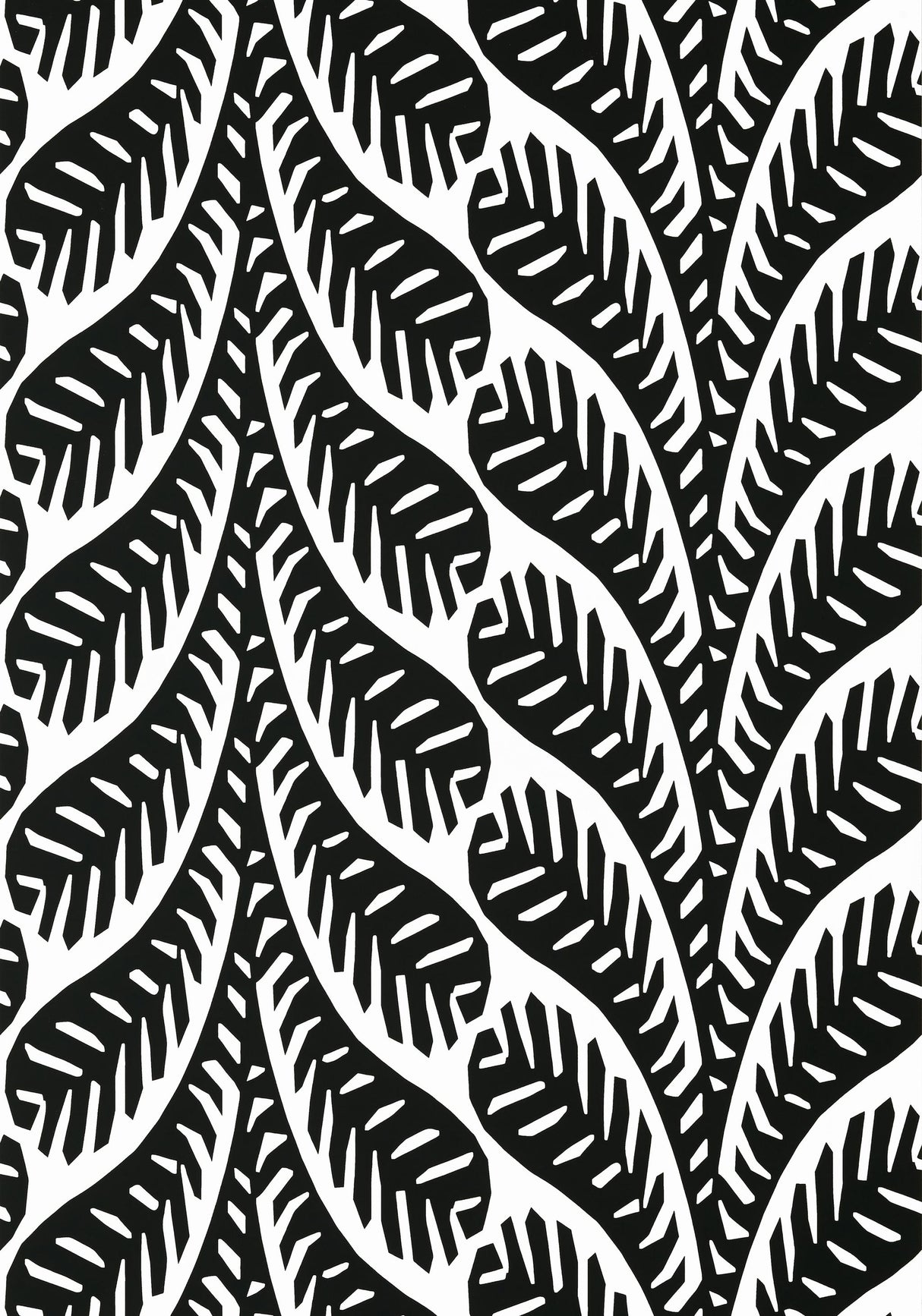 Thibaut GINGER Black Wallpaper