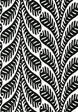 Thibaut GINGER Black Wallpaper