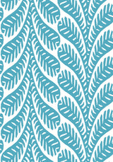 Thibaut GINGER Turquoise Wallpaper