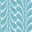 Thibaut Ginger Turquoise Wallpaper