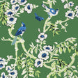 Thibaut Yukio Green Wallpaper