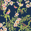 Thibaut Yukio Navy And Pink Wallpaper