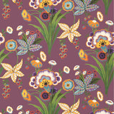 Thibaut Pasadena Plum Wallpaper