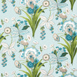 Thibaut Pasadena Spa Blue Wallpaper