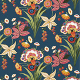 Thibaut Pasadena Navy Wallpaper