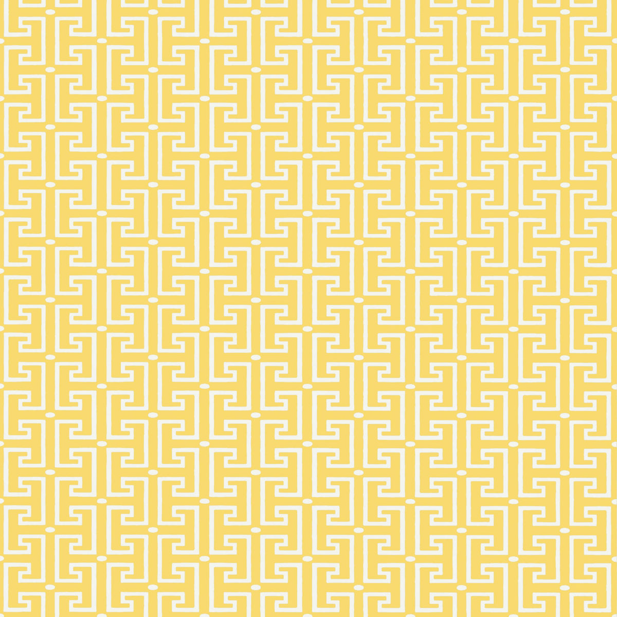 Thibaut T-Square Yellow Wallpaper